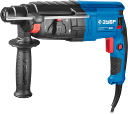 ЗУБР 24 мм, 750 Вт, перфоратор SDS Plus, Профессионал (ЗП-24-750 К)