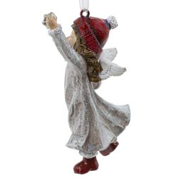 GAEM Украшение новогоднее "Девочка-ангел", L4,5 W3,5 H8 см, 2в.