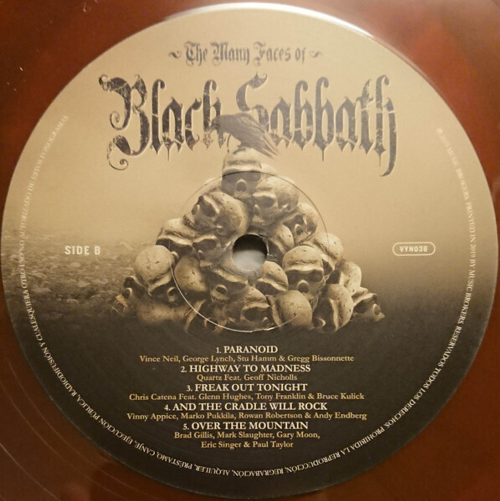 Сборник / The Many Faces Of Black Sabbath (Coloured Vinyl)(2LP)