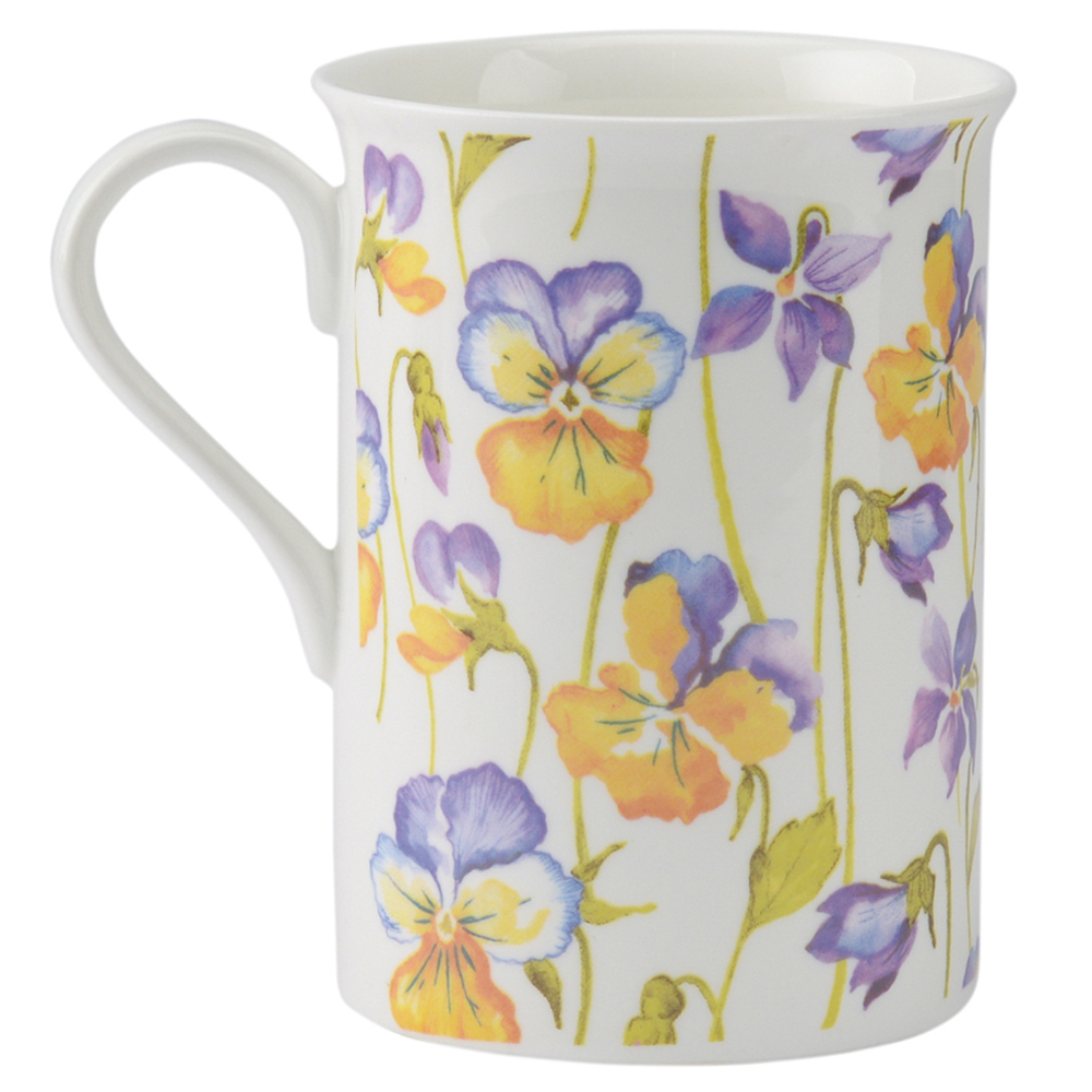 Кружка viola & sweetpea 310 мл синяя