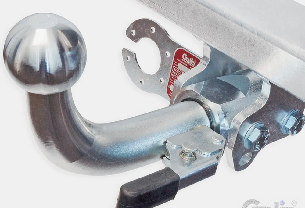 Фаркоп оцинкованный Toyota Land Cruiser J250, Lexus GX J250, легкосъемный крюк, Galia.T081C