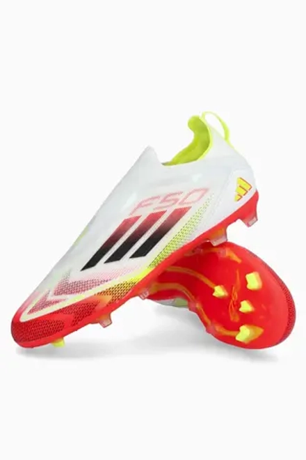 Бутсы adidas F50 Elite LL FG Junior - белый