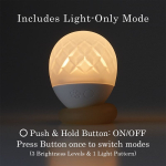 Клиторальный вибромассажер-светильник 8см Tenga Iroha Ukidama Take HMU-01