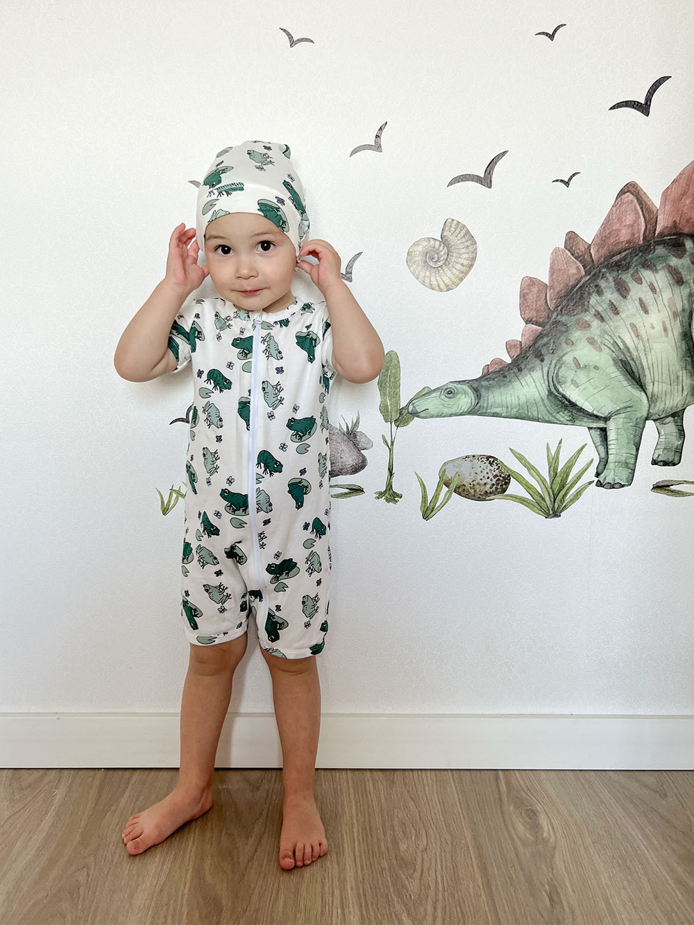 Шапочка Mjölk Лягушки