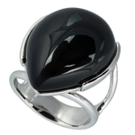 Кольцо Possebon Agata Preto K0953.4 16 S
