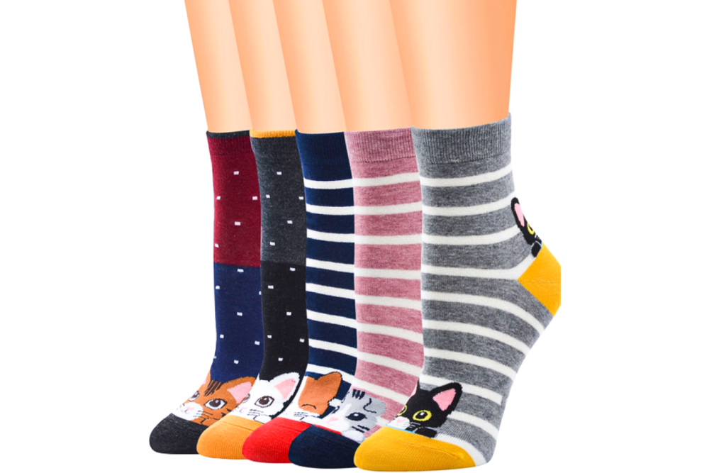 Носки Funfur Cats в наборе 5 пар