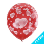Воздушные шары Сердца, с гелием #6040932-HL2
