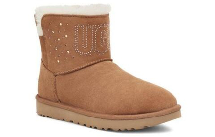 UGG Угги Classic Gem Mini, каштановый