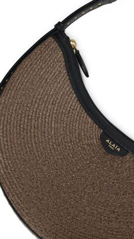 ALAÏA СУМКА ONE PIECE DEMI LUNE, КОРИЧНЕВЫЙ