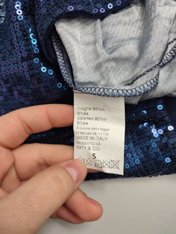 Блузка-туника Katy&Co с пайетками 44-46 размер