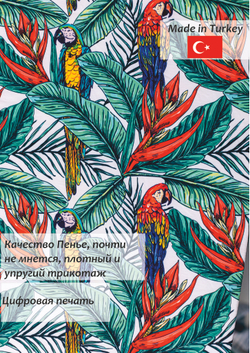 Кулирка Супрем Тропики 180гр/м2 160 см.