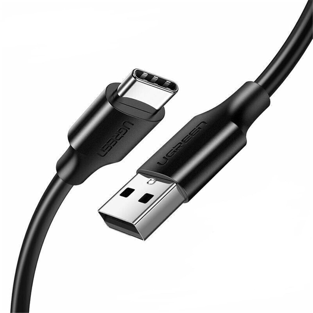 Кабель USB 2.0 - USB C, 480Mbps, 3A, QC3.0, 18W, 2m, UGREEN 60118
