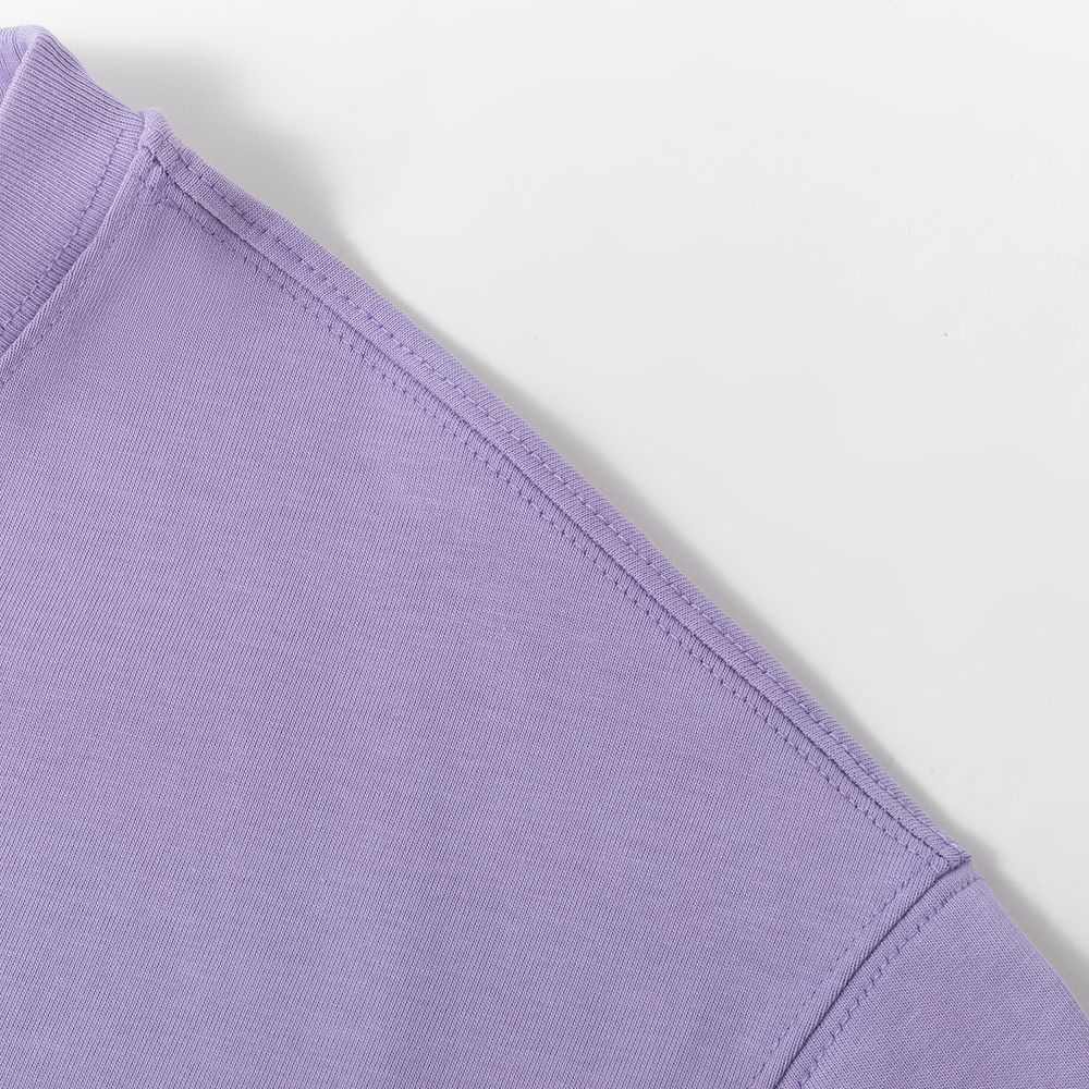 Футболка Ymkashix Sprayed logo фиолетовая