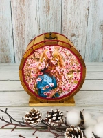 Копилка-бочка "Пусть мечты сбываются 8"