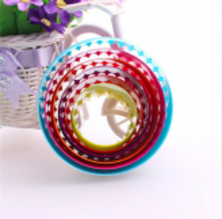 Набор каттеров "Круглые печенья", (6 шт, разноцветные)