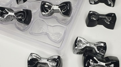 845 | Форма для шоколадных изделий "Бантик" (275*175 мм)