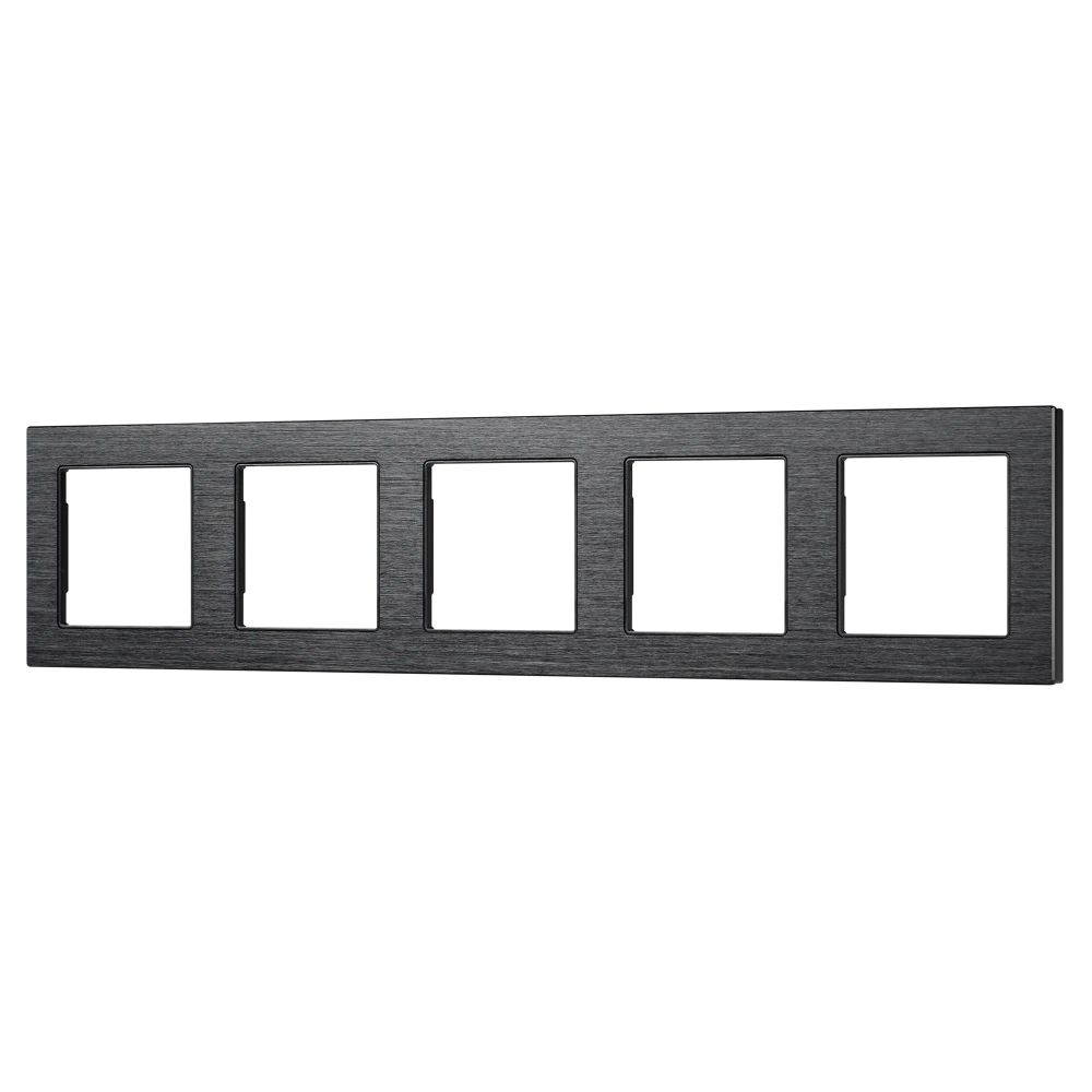 Рамка алюминиевая FRM-PRESTO-ALS-5-BK (Arlight, -) 043865