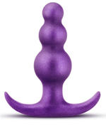 Фиолетовая анальная пробка The Supernova Plug - 7,6 см. (Цвет: фиолетовый)