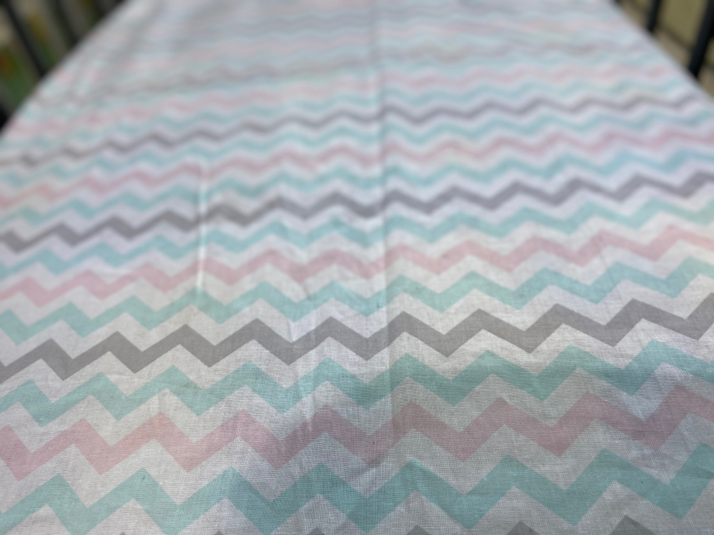 Простынь универсальная на резинке поплин (бирюз. цвет)