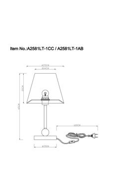Кабинетная настольная лампа Arte Lamp