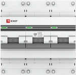 Автоматический выключатель  EKF mcb47100-3-100C-pro