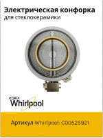 Конфорка/ТЭН электрической плиты С00525921