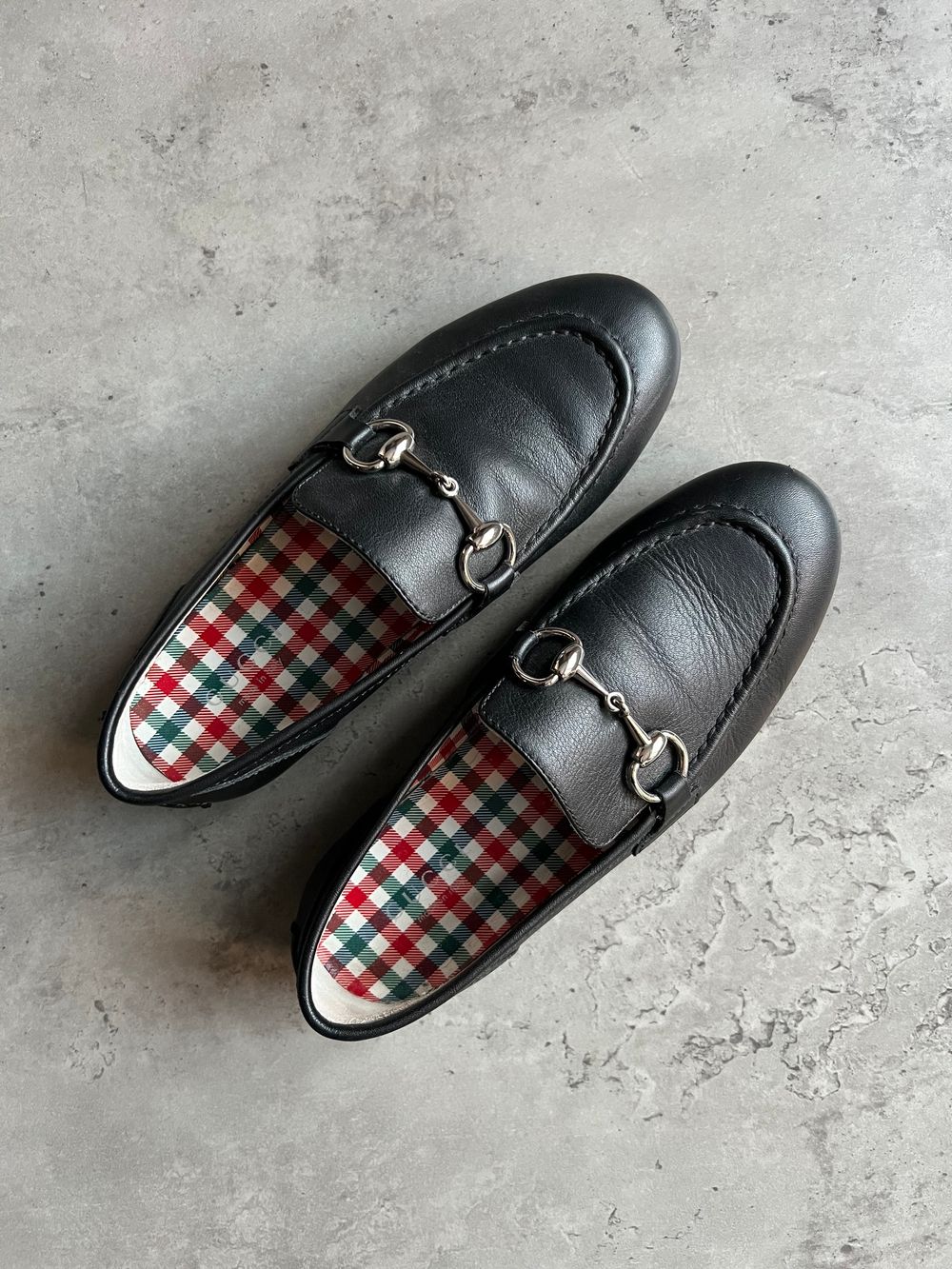 Кожаные лоферы Gucci, 30