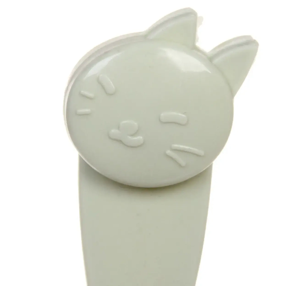 Совок для кошачьего туалета с держателем «ДОНКОТТИКО», цвет фисташковый, средняя сетка, 26*10см (лейбл)