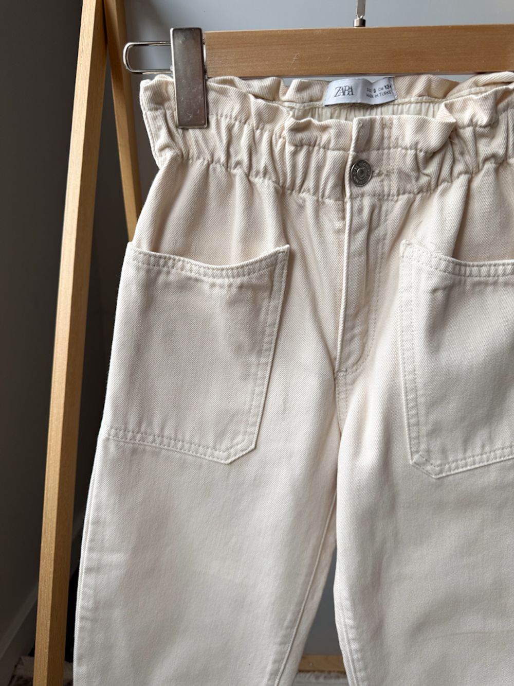 Брюки из денима Zara, 134