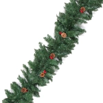 Гирлянда хвойная «Лесная сказка» 2,7 м d=35 см, ПВХ, шишки, ягоды