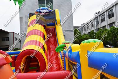 Надувной батут "Тропикана макси" 15*7*6 м