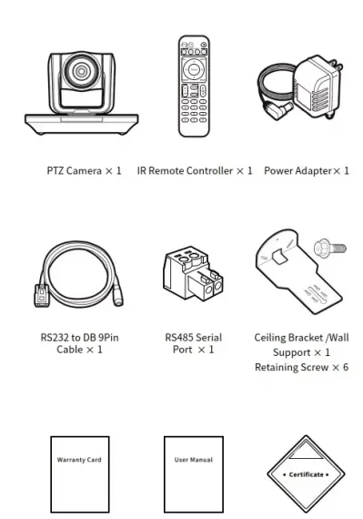 PTZ-камера Intrend IPTZ-FHD20XBN-MID