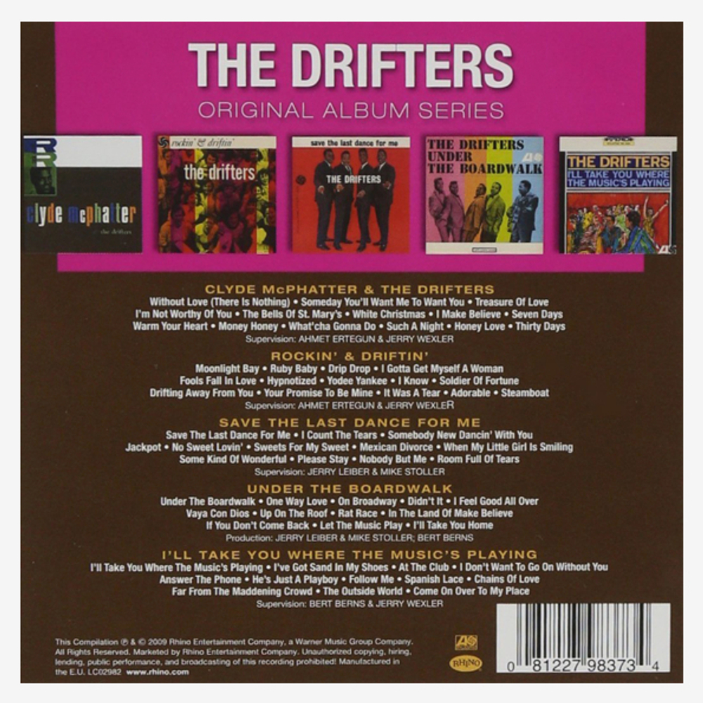 The Drifters / Original Album Series (5CD)