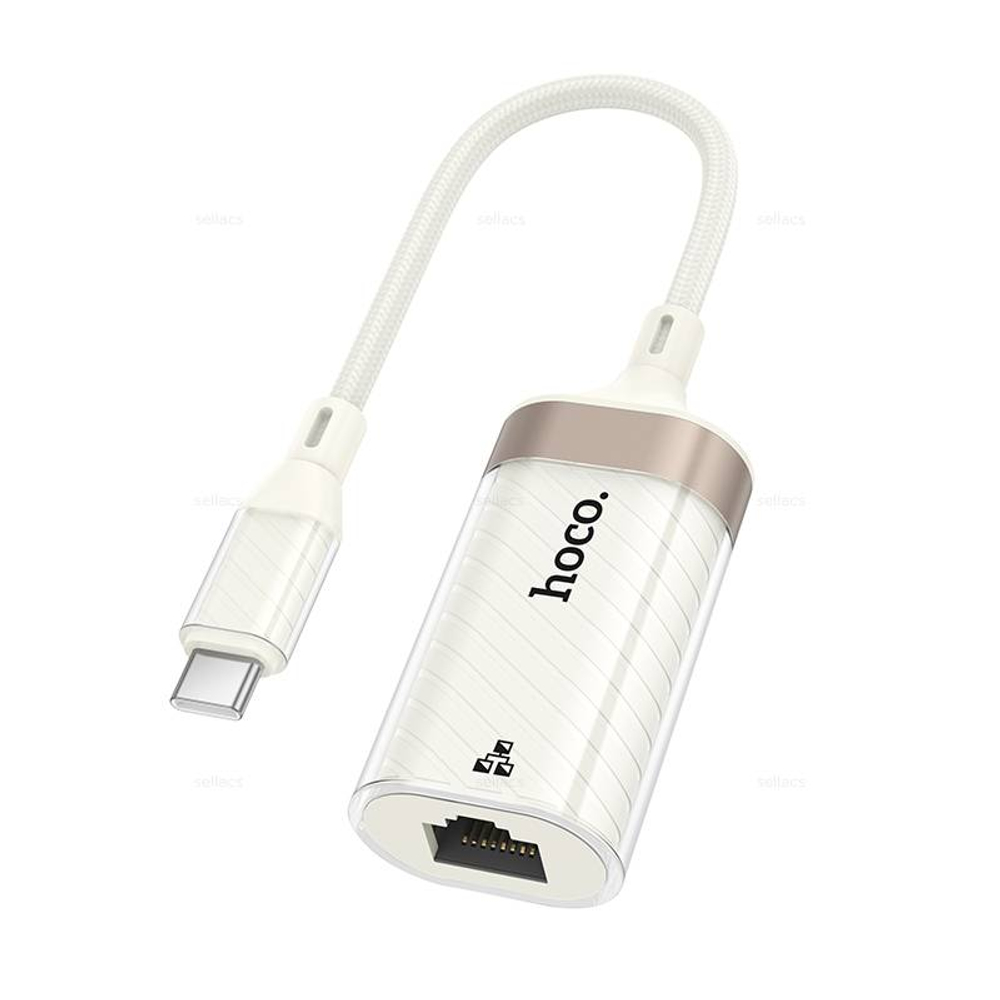 UA41B Crystal Type-C сетевой адаптер (100 mbps)