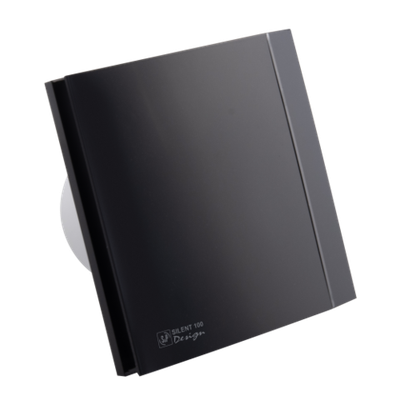 Накладной вентилятор Soler Palau SILENT-100 CRZ MATT BLACK DESIGN 4C