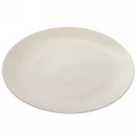 Тарелка керамическая 26см «Матовая глазурь» слоновая кость