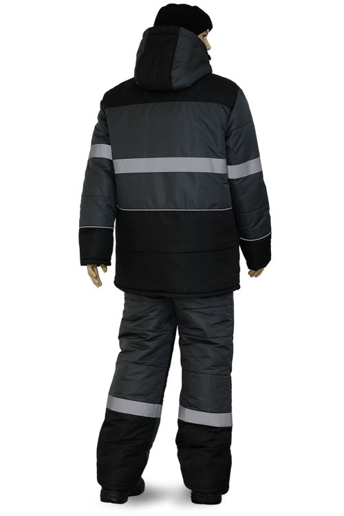 Костюм "НордМен" серый/черный (р.60-62)