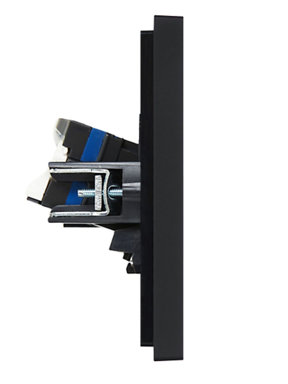 FORTE&PIANO Розетка компьютерная двойная RJ45 кат.6 FP134 черный IEK