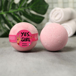 Бомбочка для ванны Yes Girl с ароматом дыни - 130 гр. (Цвет: не задано)