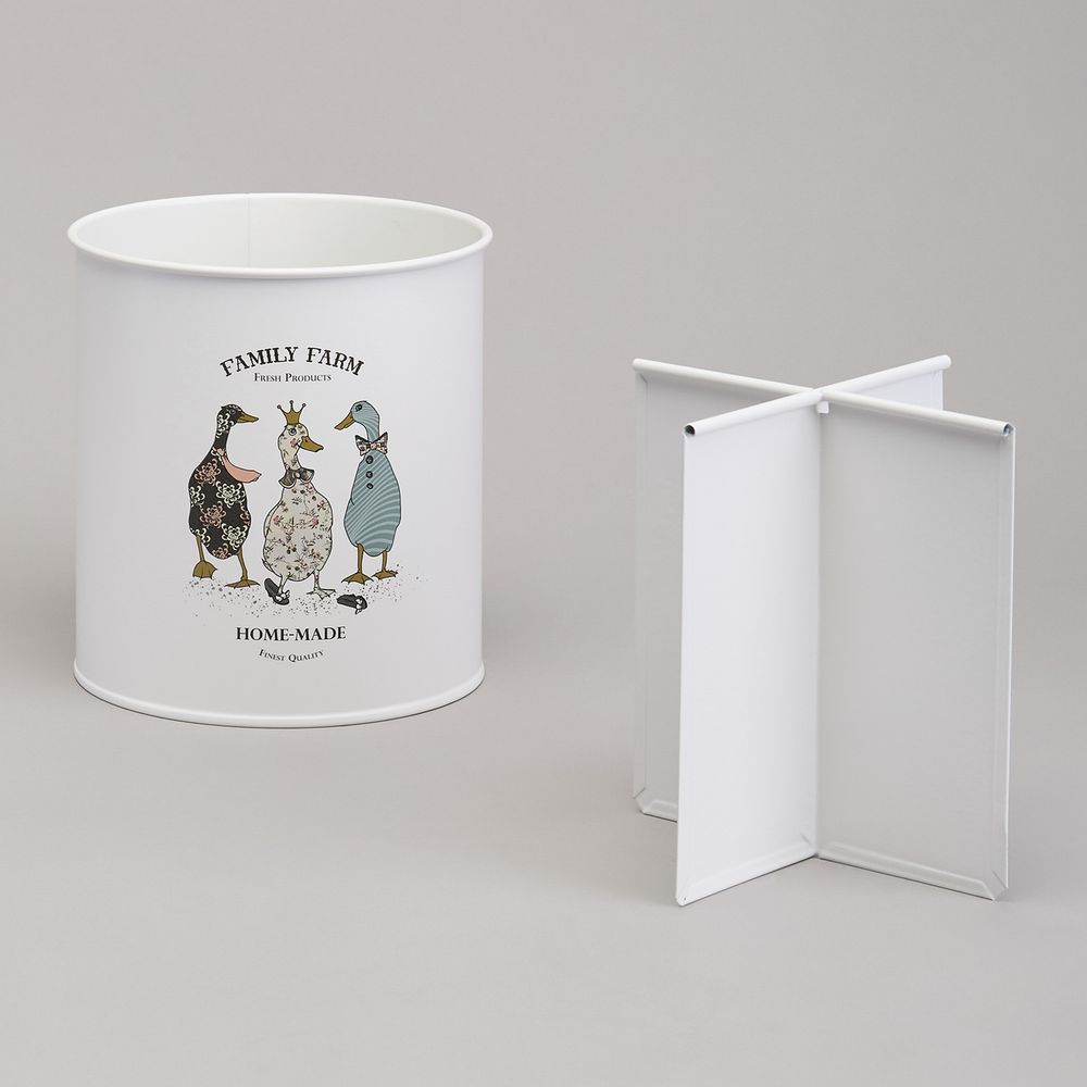 ПОДСТАВКА AGNESS "FAMILY FARM" ПОД КУХОННЫЕ ПРИБОРЫ 14*15 СМ