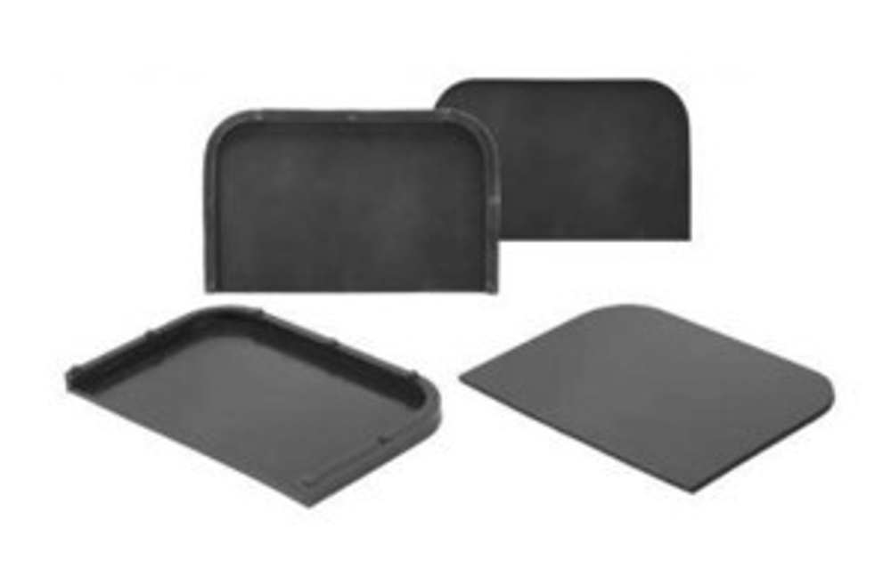 Торцевая заглушка для лотка водоотводного Gidrolica Light — пластиковая