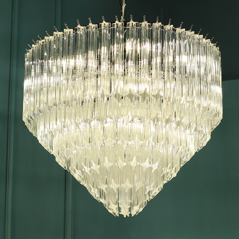 Люстра Cloyd ORATORIA C8 / Ø53 см - хром (арт.10504)