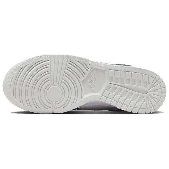 Кроссовки NIKE Dunk для скейтбординга Белые и синие Женские