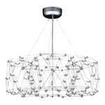 Светильник светодиодный, хром, прозрачный, GRAVETTA, LED, 72