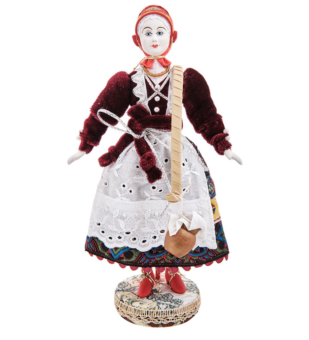 RK-965 Кукла на подставке «Молочница»