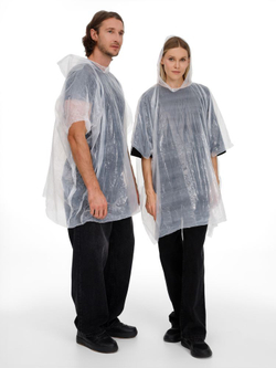 Дождевик в круглом футляре Nimbus, синий