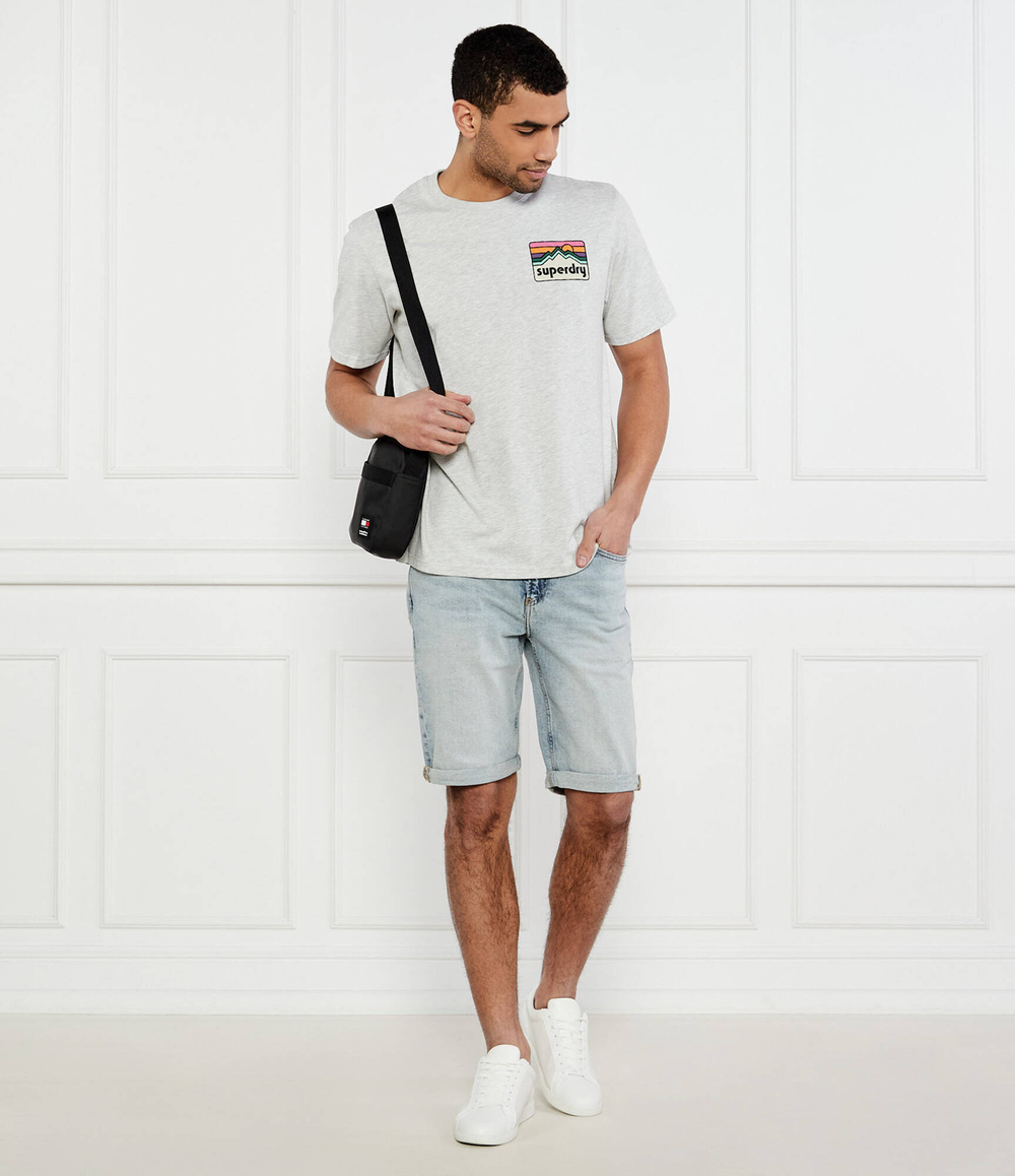 Футболка VINTAGE 90S Superdry - серый(M1011412A)