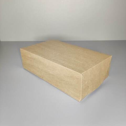 Коробка для зефира крафт 26х16х7,5 см
