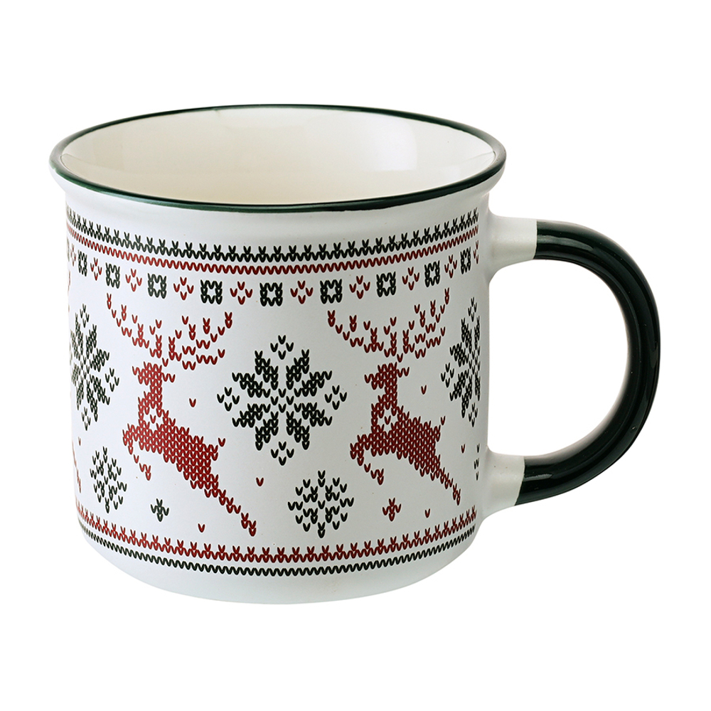 Кружка Sweet Memories 350 мл (олени и снежинки)