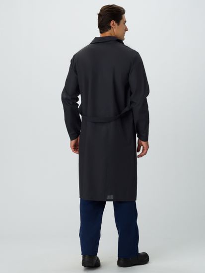 Халат мужской (бязь/черный)